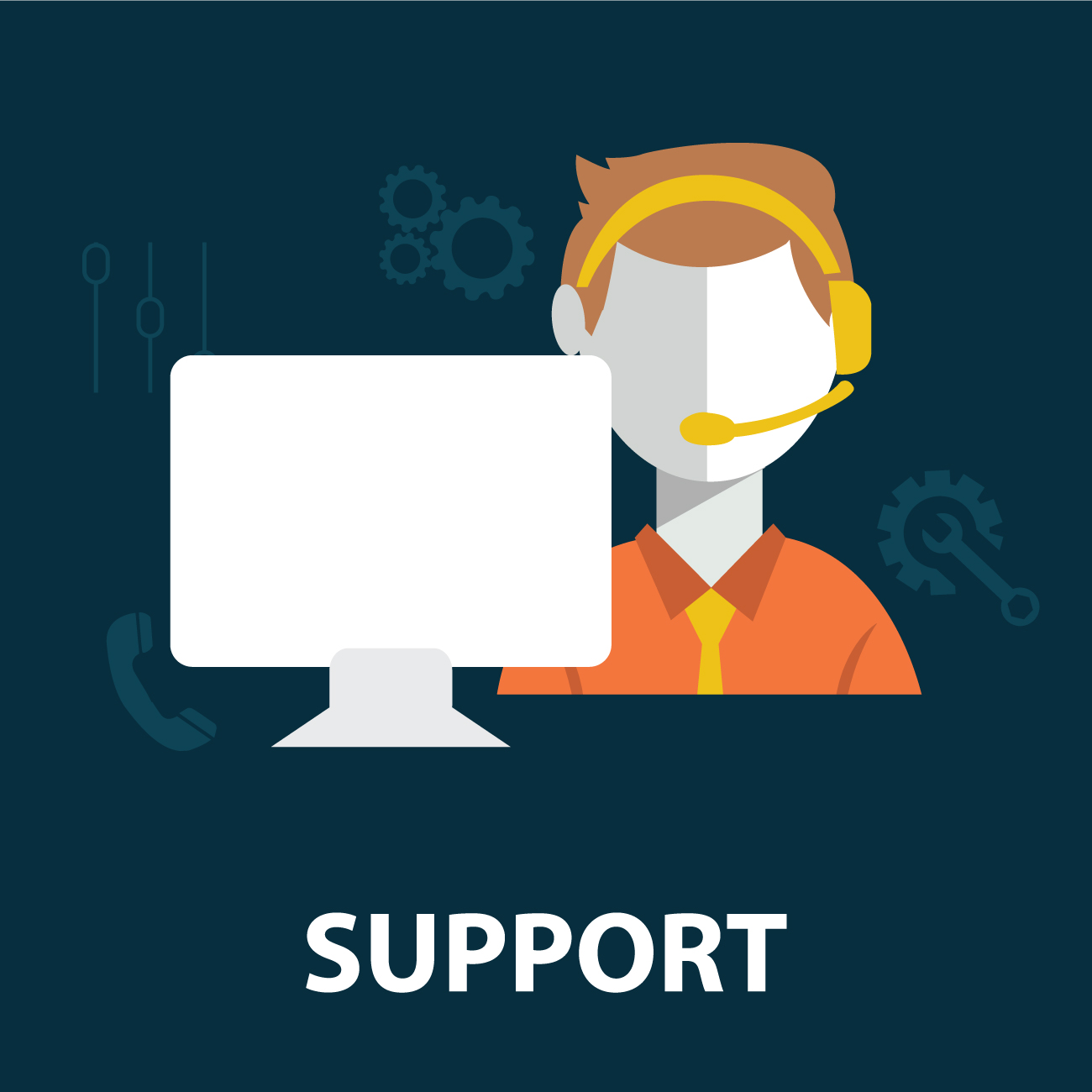 Reliable maintenance and support, whenever you need it.
